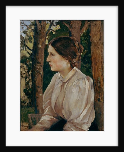 Portrait of Tatyana Viktorovna Vasnetsova, the Artists Daughter, 1897 by Viktor Mikhaylovich Vasnetsov