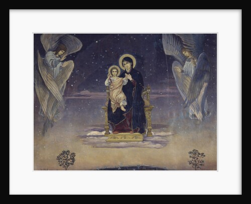 The Virgin, 1901 by Viktor Mikhaylovich Vasnetsov