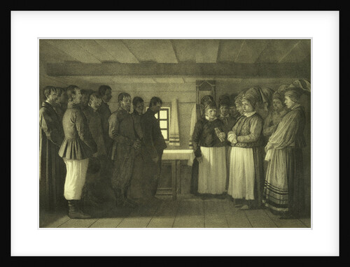 The Doukhobors praying, 1865 by Vasili Vasilyevich Vereshchagin