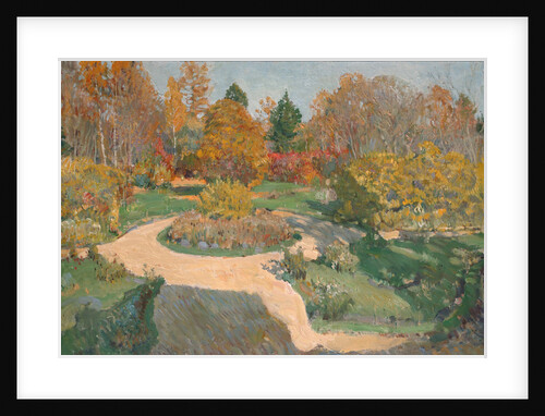 Garden in Autumn by Sergei Arsenyevich Vinogradov