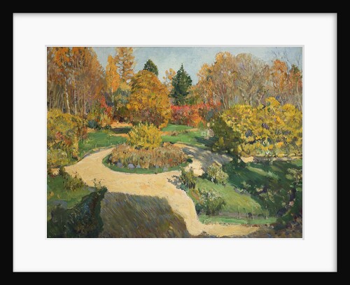 The Garden in Autumn, 1910 by Sergei Arsenyevich Vinogradov
