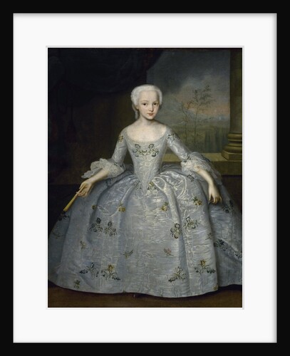 Portrait of Sarah Eleanore von Fermor, c. 1750 by Ivan Yakovlevich Vishnyakov