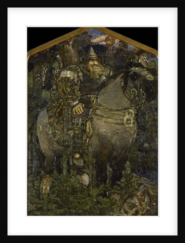 Bogatyr, 1898 by Mikhail Alexandrovich Vrubel