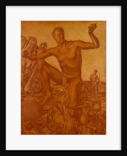 Portrait of the singer Fyodor Shalyapin, 1917 by Alexander Yevgenyevich Yakovlev