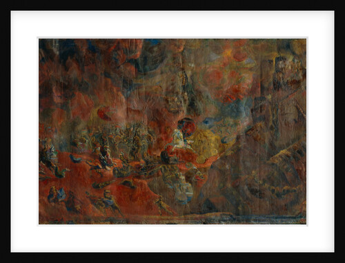 Battle Scene, 1912 by Georgi Bogdanovich Yakulov