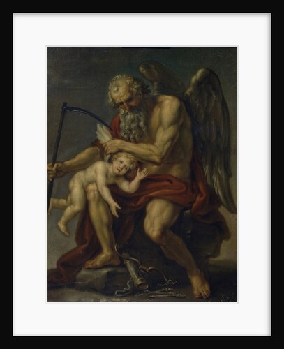 Saturn Cutting off Cupid?s Wings with a Scythe, 1802 by Ivan Akimovich Akimov