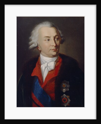 Portrait of the Count Ivan Ivanovich Shuvalov, 1810 by P.A. Alkin