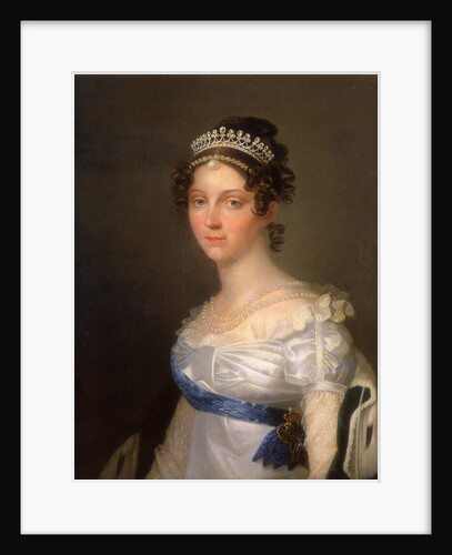 Portrait of Empress Elizabeth Alexeievna, Princess Louise of Baden, after 1806 by Anonymous