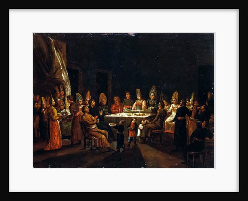 Wedding in a Merchants House, First quarter of 19th cen by Anonymous