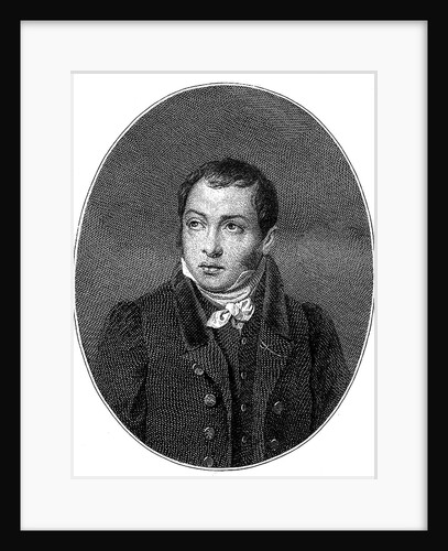 Portrait of the author Faddei Bulgarin, 1828 by Anonymous