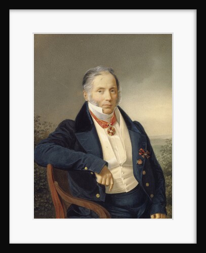 Portrait of the painter Alexander Sauerweid, First quarter of 19th cen by Anonymous