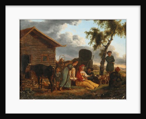 A Peasant Scene by Anonymous