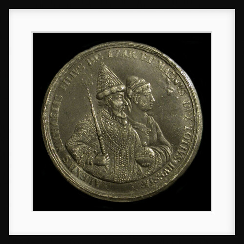 Medal Tsar Alexis I of Russia (to celebrate the birth of Peter the Great), ca 1775 by Anonymous