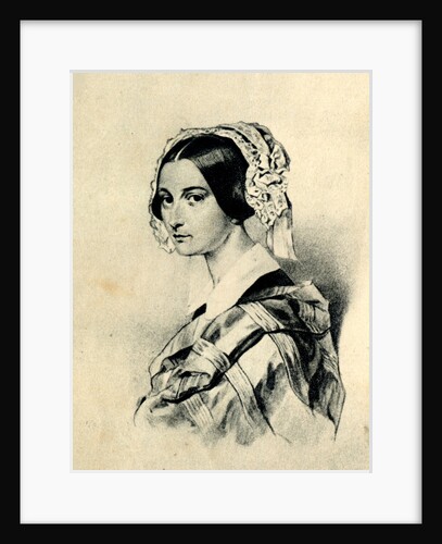 Portrait of Alexandra Smirnova-Rosset. After a drawing by P. Sokolov by Anonymous