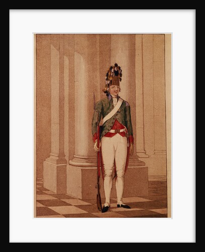 Lifeguard Grenadier at the time of Empress Catherine II by Anonymous