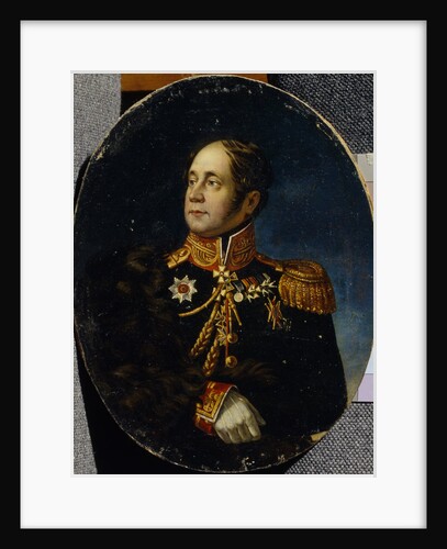 Portrait of General Nikolai Martemyanovich Sipyagin by Anonymous