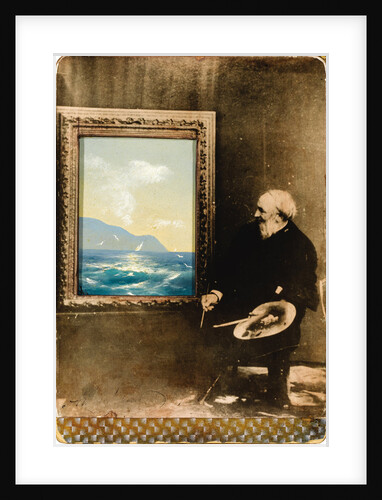 Portrait of the artist Ivan Aivazovsky, 1889 by Anonymous