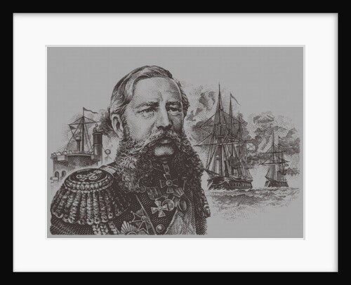 Portrait of the Admiral Grigory Ivanovich Butakov, 20th century by Anonymous