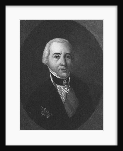 Portrait of Vasily Yevdokimovich Adadurov by Anonymous