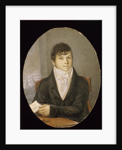 Portrait of the dancer, ballet master and script writer Ivan Valberkh by 18th century Anonymous