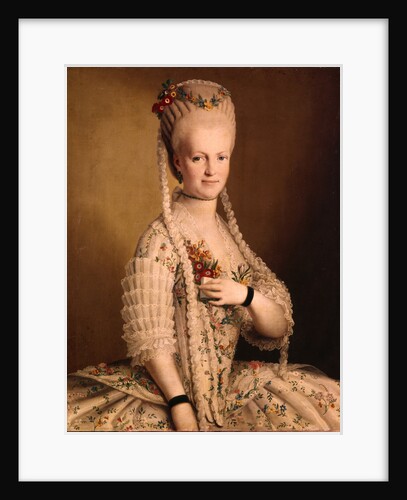 Portrait of Sarah Greigh (1752?1793), wife of Admiral Samuel Greigh, 1775 by 18th century Anonymous