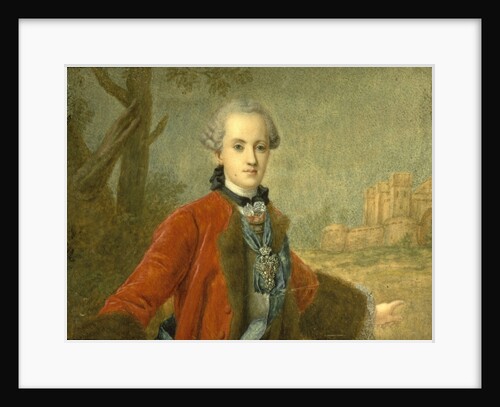 Portrait of Count Kirill Razumovsky, the last Hetman of Ukraine, Mid of the 18th cen by 18th century Anonymous