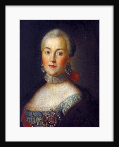 Portrait of Grand Duchess Catherine Alekseyevna, 1760 by Alexei Petrovich Antropov