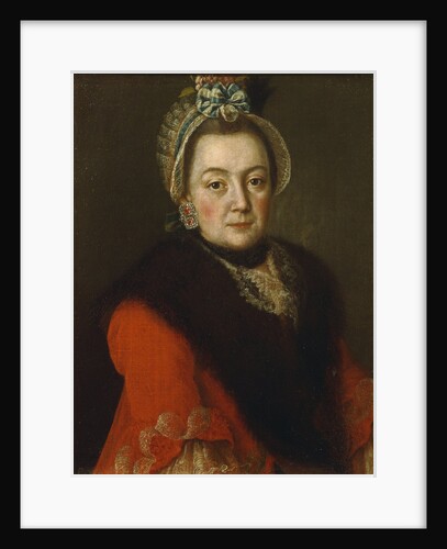 Portrait of Anna Ivanovna Kolycheva, 1768 by Alexei Petrovich Antropov