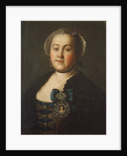 Portrait of Countess Agrippina Leontievna Apraxina, End of 1750s by Alexei Petrovich Antropov