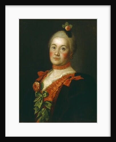 Portrait of Countess Tatyana Alexeyevna Trubetskaya, 1761 by Alexei Petrovich Antropov