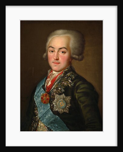 Portrait of Count Nikolai Petrovich Sheremetev, 1798 by Nikolai Ivanovich Argunov