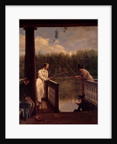 The Fishing, c. 1830 by Vasily Mikhailovich Avrorin