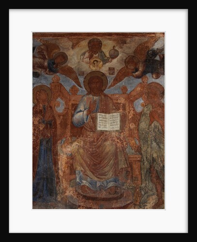 Fresco in the Cathedral of Our Lady of the Sign, Novgorod, Early 18th cen by Ivan Yakovlevich Bakhmatov