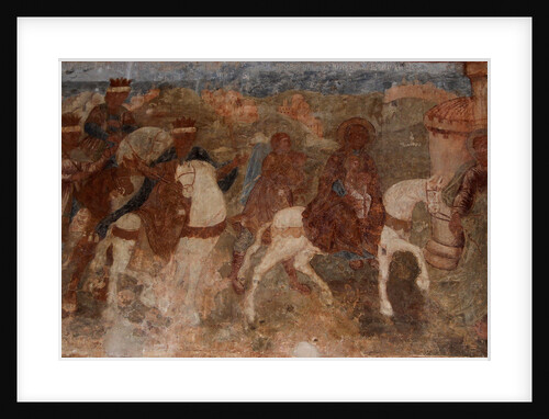 Fresco in the Cathedral of Our Lady of the Sign, Novgorod, Early 18th cen by Ivan Yakovlevich Bakhmatov