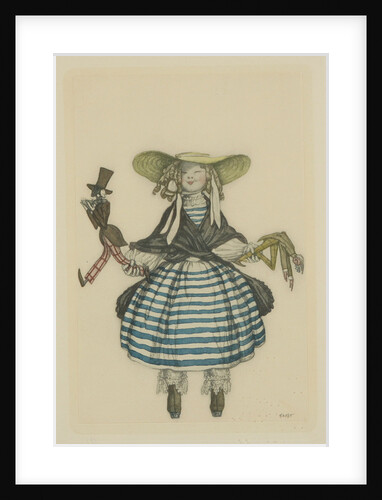 Costume design for the ballet The Fairy Doll by J. Bayer, 1903 by Léon Bakst