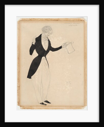 Costume design for the ballet Carnaval by R. Schumann, 1910 by Léon Bakst