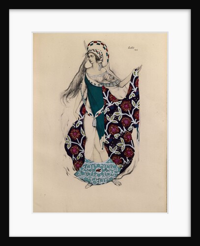 Costume design for the ballet Artémis troublée by Paul Paray, 1922 by Léon Bakst