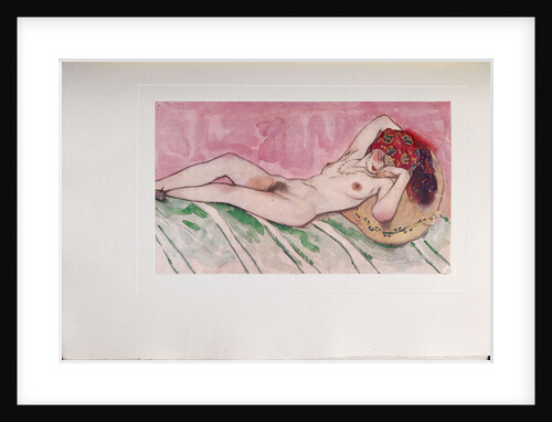 Sleeping Sultans Wife, 1916 by Léon Bakst