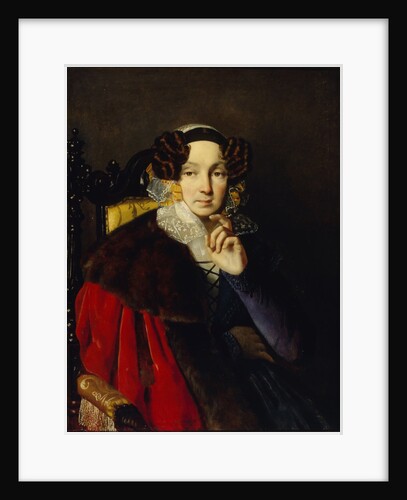 Portrait of M.I. Zhadimirovskaya by Pyotr Vasilyevich Basin