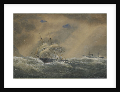 The Steam Frigate Svetlana, 1878 by Alexander Karlovich Beggrov