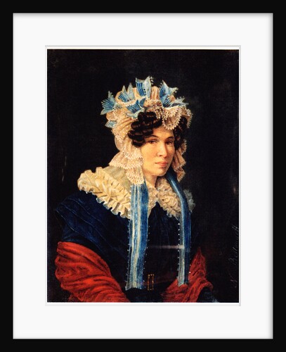 Portrait of Lyubov Ivanovna Stepovaya, 1927 by Nikolai Alexandrovich Bestuzhev