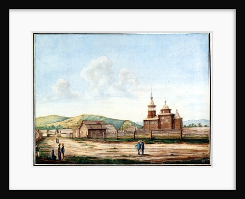 Church in Chita, 1829-1839 by Nikolai Alexandrovich Bestuzhev