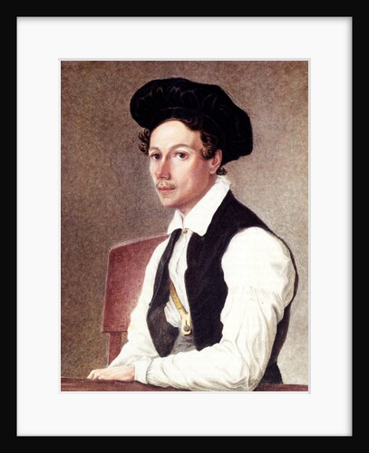 Portrait of Decembrist Mikhail Alexandrovich Bestuzhev, 1837-1839 by Nikolai Alexandrovich Bestuzhev