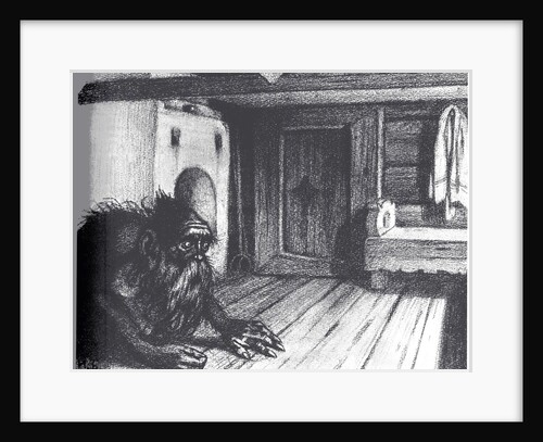 Domovoi, 1934 by Ivan Yakovlevich Bilibin