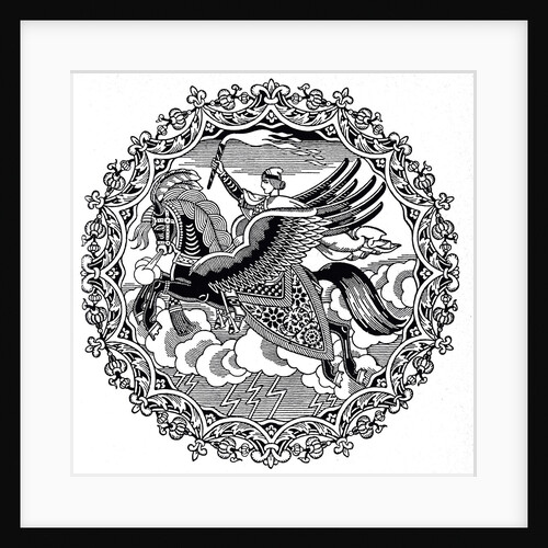 Ilya Muromets, 1934 by Ivan Yakovlevich Bilibin