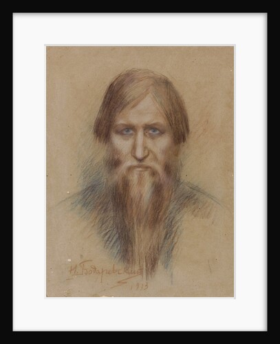Portrait of the Russian mystic Grigory Rasputin, 1913 by Nikolai Kornilovich Bodarevsky