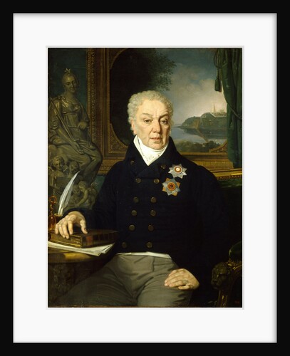 Portrait of the Secretary of State Dmitri Prokofievich Troshchinsky, 1819 by Vladimir Lukich Borovikovsky