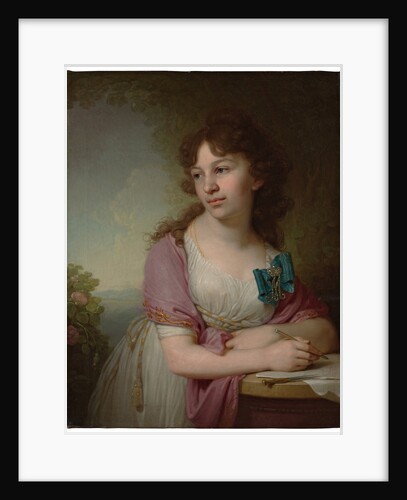 Portrait of Princess Yekaterina Alexeyevna Dolgorukova, née Countess Vasilyeva, 1798 by Vladimir Lukich Borovikovsky