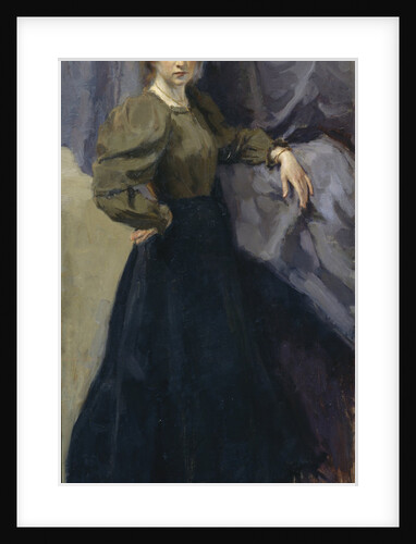 Portrait of the painter Yelizaveta Martynova, 1896 by Osip Emmanuilovich Braz