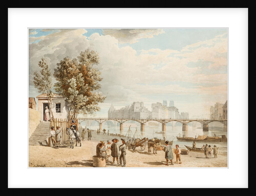 View of Paris by Alexander Pavlovich Briullov